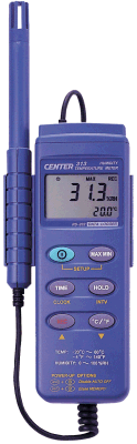 台湾群特温湿度记录器(RS232双通道)CENTER-314