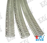 供应透明钢丝管，PVC钢丝管，钢丝管