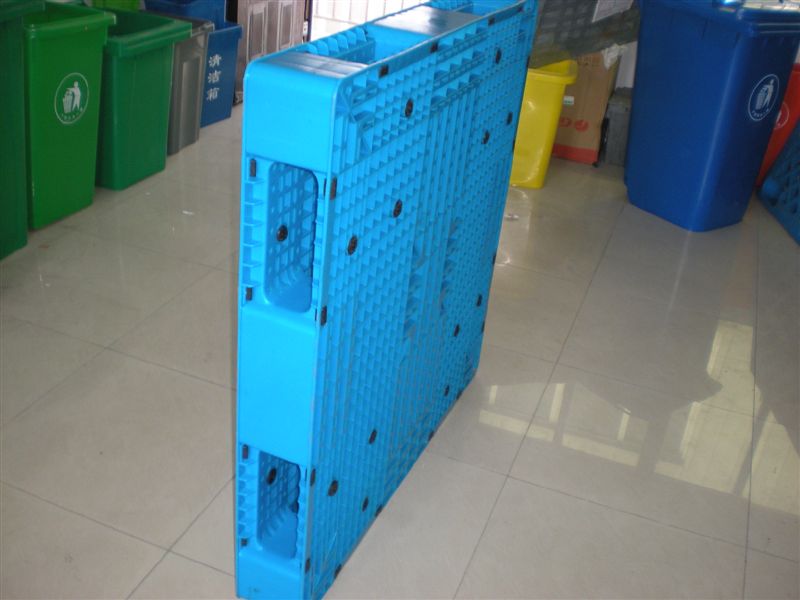 浙江塑业供应1210网格双面一体成型（内置钢管）塑料托盘
