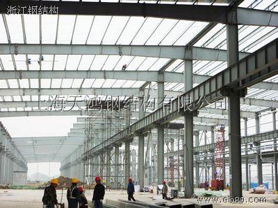 钢结构工程，上海钢结构，上海彩钢房安装制作。