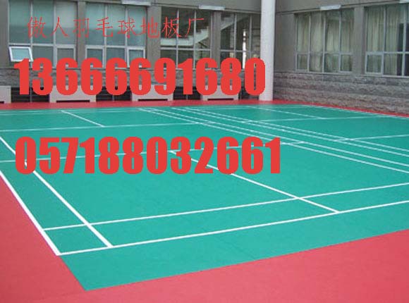 杭州 提供羽毛球地胶 羽毛球地板 傲人体育