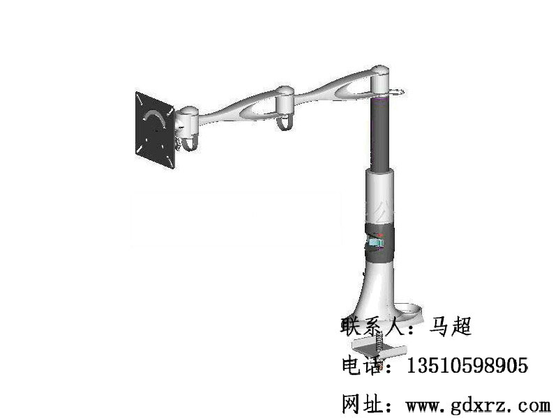 供应显示器桌面支架/多功能显示器挂架广东仙人掌视讯