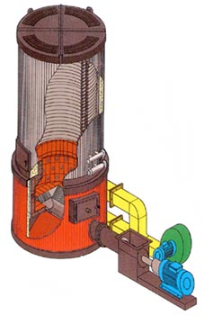 各种型号规格的导热油炉,导热油炉河北供应自动链条YLL立式机烧燃煤导热油炉