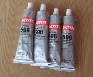 乐泰596胶水,Loctite596,乐泰596硅橡胶耐高温 300ml/筒 