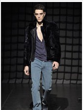 皮衣皮革2011年男式批发，加工，生产—广州东久服装