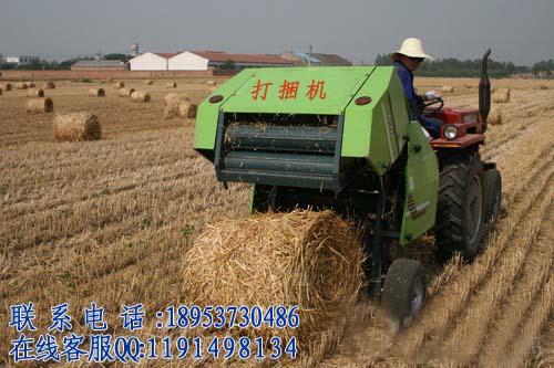 09 内蒙古玉米秸秆打捆机价格|小型秸秆打捆机价格