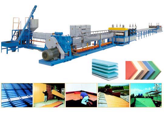 PVC异型材设备，塑料异型材生产线，异型材设备生产厂家