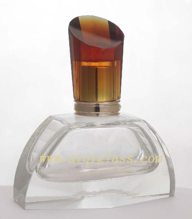 长期供应广州爱淇gd仿水晶香水玻璃瓶 水晶玻璃材质