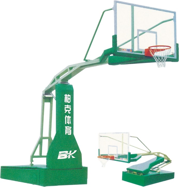 厂家提供电动液压篮球架、广州电动液压篮球架、中山电动液压篮球架、柏克体育器材