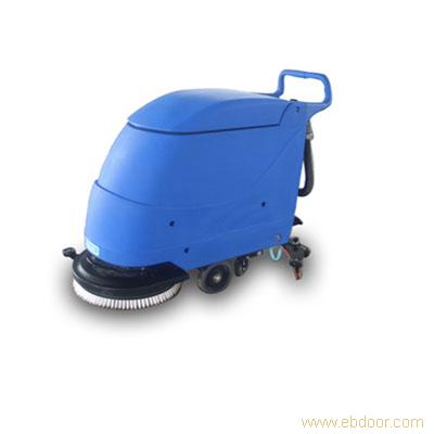 供应奥杰580水电瓶洗地机-手推洗地机价格-电动洗地机图片