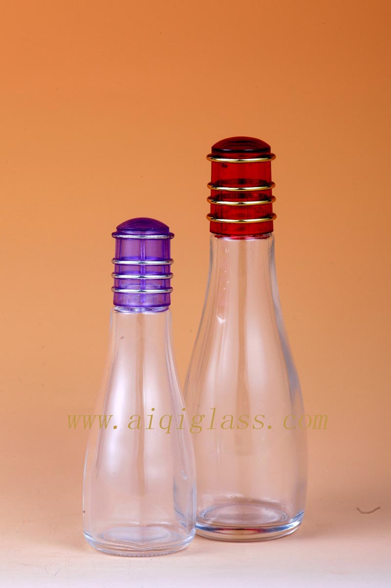 供应广州最小容量香水瓶，拉管玻璃瓶