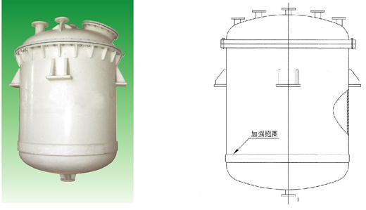 供应聚丙烯反应釜，搅拌罐-{sx}济南新星塑料厂  0531-87953493