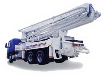 金达机械租赁-大型泵车-48米泵车出租