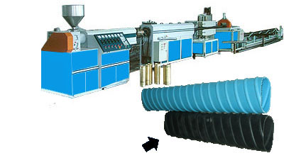 塑料管材设备，HDPE预应力管生产线，青岛海天一塑料机械