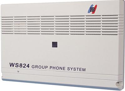 国威电话交换机WS824 程控电话交换机1