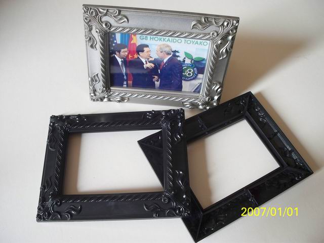 制作塑胶相框，黑色塑胶相框，长方形塑胶相框，协盛供应相框