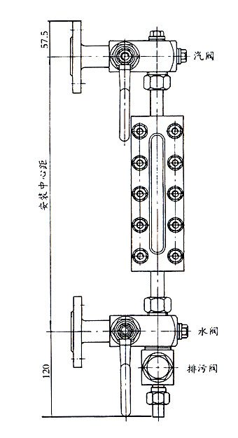 專營(yíng)優(yōu)質(zhì)X49H-2.5型雙色玻璃板鍋爐水位計(jì)