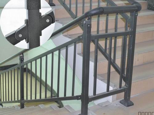 深圳宏发锌钢供应高品质楼梯扶手低价格锌钢楼梯扶手