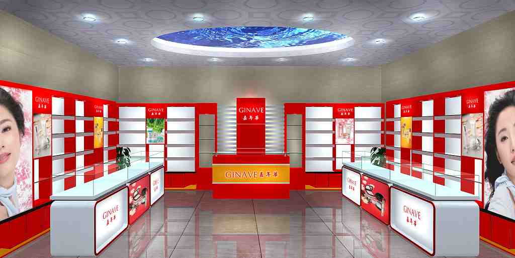广州展柜设计/商场商铺专卖店/展柜专柜形象设计制作