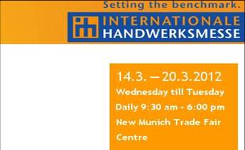 2012慕尼黑手工业展Internationale Handwerksmesse