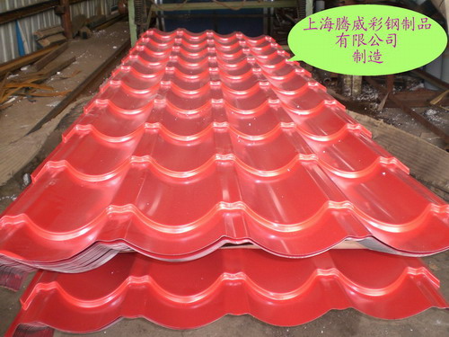 供应各式优质彩钢压型板、彩钢瓦——上海腾威彩钢公司