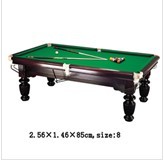 通运台球桌规格 台球桌尺寸 台球桌销售