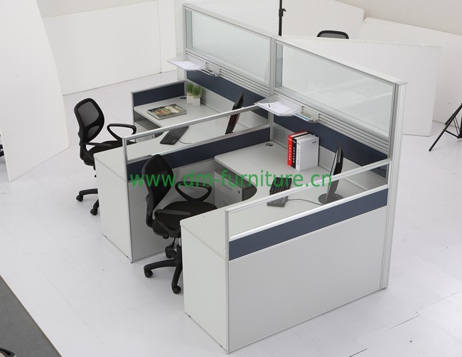 新款屏风办公桌，时尚简洁，深圳凯尔家具