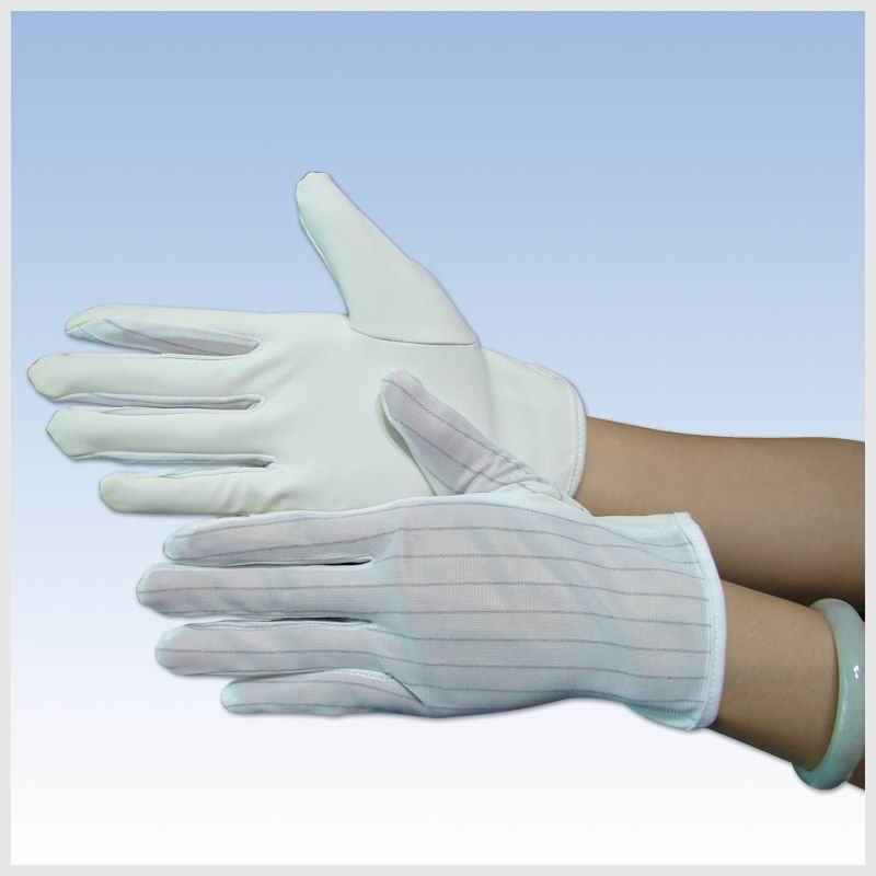 供应苏州防静电点塑手套，防静电条纹手套，苏州创和静电科技有限公司