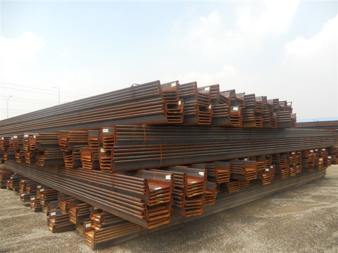 大量出租出售6米9米12米日本拉森钢板桩  钢板桩隔水作业