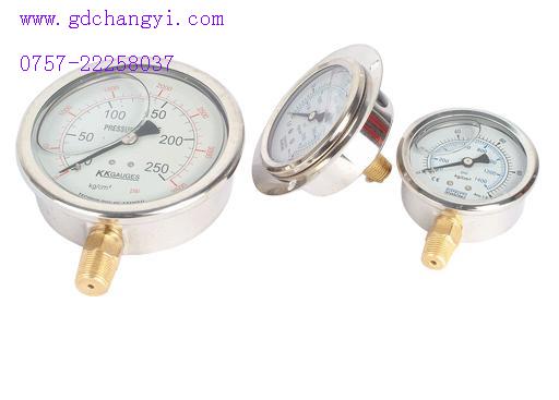 HFDY液压表LB-100,LA-60,耐振油压表Y-40