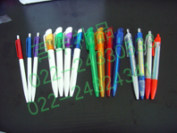 天津广告笔，拉画笔，圆珠笔促销定做批发厂家批发团购