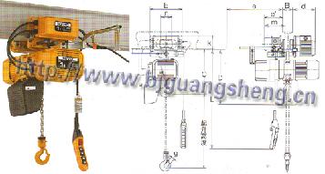 日本鬼头电动葫芦厂家/KITO环链电动葫芦吊车/北京开源遍布全国