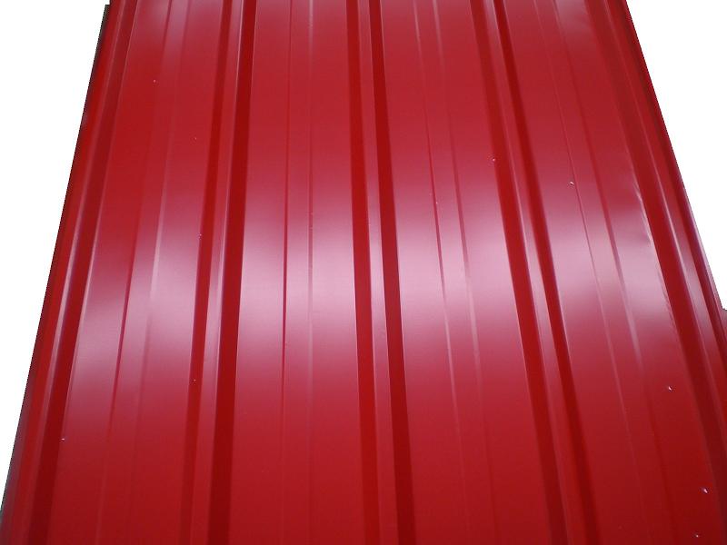 红色彩钢瓦红色彩钢生产商红色彩钢板013816350369图