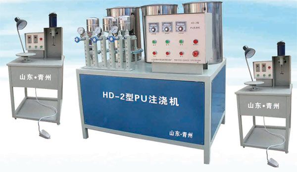 豪迪滤清器生产502胶水粘垫机/HD-2型PU注浇机|滤芯固化炉|挖掘机滤芯