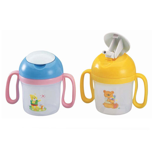儿童塑胶水壶，儿童吸管水壶，深圳四马供应塑胶水壶