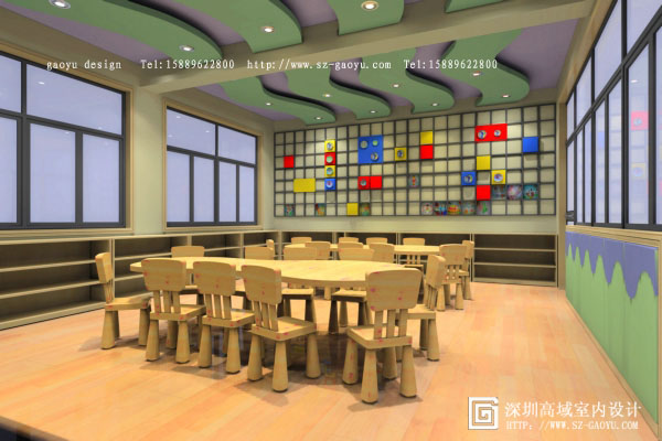 深圳大型幼儿园设计|成熟专业装修队打造各种厂房改造幼儿园