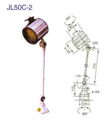 浙江机床专用LED工作灯、灯珠灯管，JL50C,防水工作灯