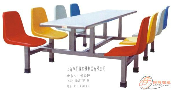 供应台州餐桌/学校食堂餐桌椅/上海艺佳