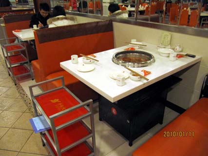 火锅店桌椅——三亚火锅店桌椅