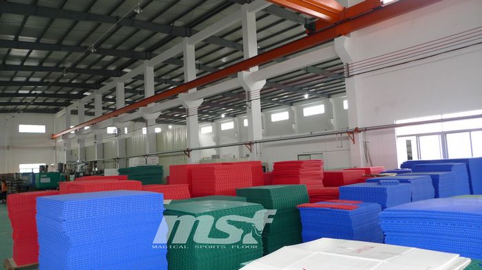 供应运动拼装地板专业拼装运动地板厂家-广州茵驰拼装地板公司