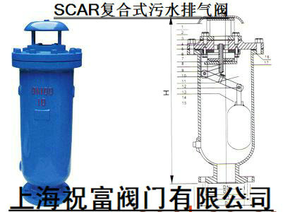 SCAR復(fù)合式污水排氣閥