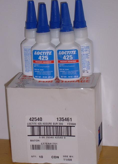 Loctite425 乐泰425瞬间胶,乐泰425胶水,20克/支