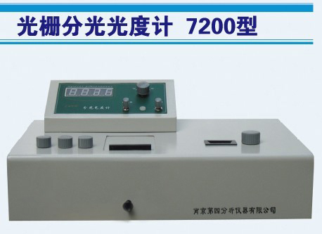 722型光栅分光光度计/南京第四分析仪器有限公司