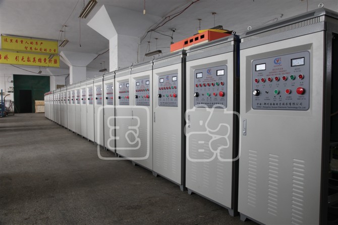 郑州国韵电子供应砼泵管内壁淬火机#超音频加热设备