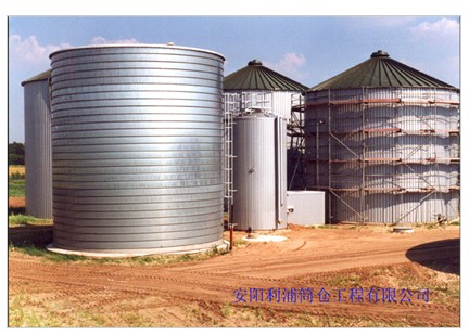 安阳粮油仓储|散装水泥钢板仓|环保仓
