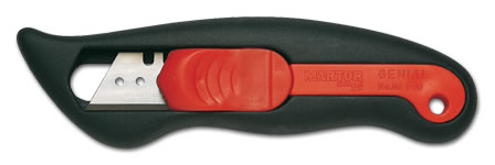 德国martor刀片刀具01452安全刀 切割安全刀具 带弹簧可回弹安全刀