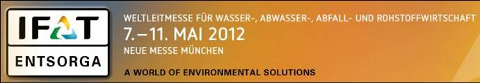 2012慕尼黑环保、能源及资源综合利用博览会IFAT ENTSORGA