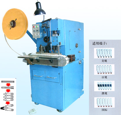 苏-供应自动剥皮分线打端机，电源线剥皮打端机