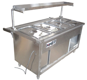 供应 武汉佳福厨房设备 武汉热风循环型暖碟车（单头）