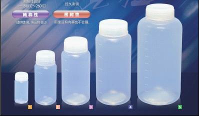 进口耐压耐腐蚀耐高温PFA细口清洗瓶1000ml